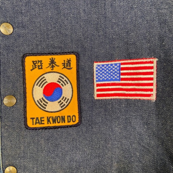 Vintage Carhartt Denim Sherpa Vest Mens Large Workwear Trucker Lined - Picture 4 of 15